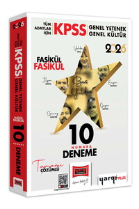 Yargı Yayınları 2026 KPSS Tüm Adaylar İçin GK-GY Tüm Dersler Fasikül Fasikül On Numara 5 Yıldız 10 Deneme