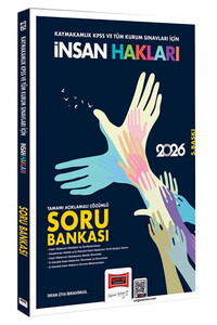 Yargı Yayınları 2026 Kaymakamlık KPSS ve Tüm Kurum Sınavları İçin İnsan Hakları Soru Bankası