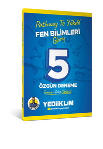 Yediiklim Yayınları Pathway To Yökdil Fen Bilimleri Glory Tamamı Video Çözümlü 5 Özgün Deneme