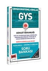 Yargı Yayınları 2023 Adalet Bakanlığı Ceza ve Tevkifevleri Genel Müdürlüğü Personeli Memur Kadrosu Alan Bilgisi İçin Görevde Yük