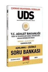 Yargı Yayınları 2023 Adalet Bakanlığı Ceza ve Tevkifevleri Genel Müdürlüğü Unvan Değişikliği Sınavı Öğretmen Kadrosu - Alan Bilg