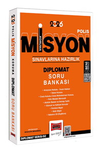 Yargı Yayınları 2026 Polis Misyon Koruma Sınavlarına Hazırlık Diplomat Soru Bankası
