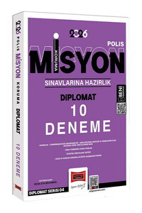 Yargı Yayınları 2026 Polis Misyon Koruma Sınavlarına Hazırlık Diplomat 10 Deneme