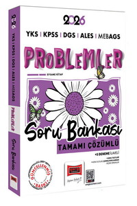 Yargı Yayınları 2026 YKS KPSS ALES DGS MEB-AGS Papatya Serisi Problemler Tamamı Çözümlü Soru Bankası