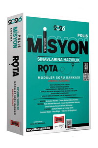 Yargı Yayınları 2026 Polis Misyon Sınavlarına Hazırlık Rota Modüler Soru Bankası Seti