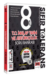 Yargı Ders Arkadaşım 8.Sınıf Sıfır Tolerans T.C. İnkılap Tarihi ve Atatürkçülük Soru Bankası