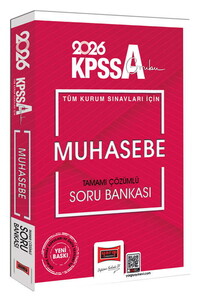 Yargı Yayınları 2026 KPSS-A Grubu Tüm Kurum Sınavları İçin Muhasebe Tamamı Çözümlü Soru Bankası