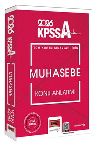 Yargı Yayınları 2026 KPSS-A Grubu Tüm Kurum Sınavları İçin Muhasebe Konu Anlatımı