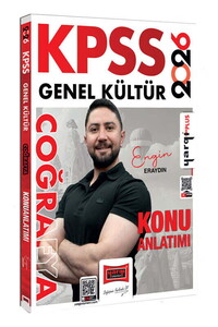 Yargı Yayınları 2026 KPSS Genel Kültür Coğrafya Konu Anlatımı (Engin Eraydın)