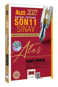 Yargı Yayınları 2027 ALES Sayısal Yetenek Son 11 Sınav Tamamı Çözümlü Çıkmış Sorular