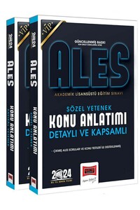 Yargı Yayınları 2024 ALES Vip Sayısal-Sözel Detaylı ve Kapsamlı Konu Anlatımlı Set