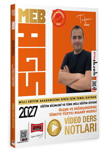 Yargı Yayınları 2027 MEB AGS Eğitim Bilimleri ve Türk Milli Eğitim Sistemi - Ölçme ve Değerlendirme - Türkiye Yüzyılı Maarif Mod