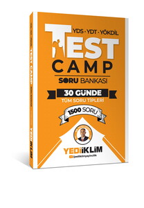 Yediiklim Yayınları YDS YDT YÖKDİL Test Camp Soru Bankası