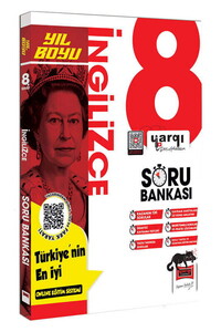 Yargı Ders Arkadaşım 8.Sınıf LGS İngilizce Yıl Boyu Soru Bankası