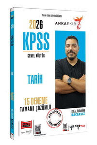 Yargı Yayınları 2026 KPSS Genel Kültür Anka Ekibi Tarih Tamamı Çözümlü 15 Deneme