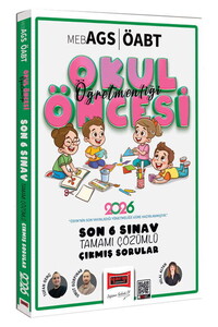 Yargı Yayınları 2026 ÖABT MEB-AGS Okul Öncesi Öğretmenliği Son 6 Sınav Çıkmış Sorular