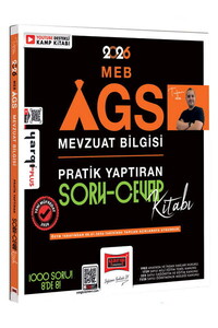 Yargı Yayınları 2026 MEB-AGS Mevzuat Bilgisi Pratik Yaptıran Soru-Cevap Kitabı