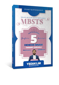 Yediiklim Yayınları 2027 MBSTS Safir Serisi Tamamı Çözümlü 5 Deneme Sınavı
