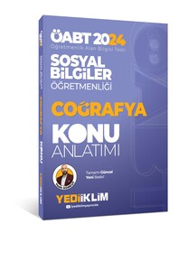 Yediiklim 2024 ÖABT Sosyal Bilgiler Öğretmenliği Coğrafya Konu Anlatımı