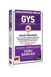 Yargı Yayınları 2023 Adalet Bakanlığı Ceza ve Tevkifevleri Genel Müdürlüğü İdare Memuru Kadrosu Alan Bilgisi İçin Açıklamalı Sor