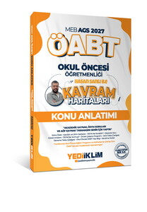 Yediiklim Yayınları 2027 MEB AGS ÖABT Kavram Haritaları ile Okul Öncesi Öğretmenliği Konu Anlatımı