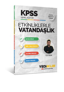 YEDİİKLİM YAYINEVİ KPSS Genel Kültür Etkinliklerle Vatandaşlık