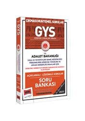 Yargı Yayınları 2023 Adalet Bakanlığı Ceza Tevkifevleri Genel Müdürlüğü GYS ve Unvan Değişikliği Sınavları İçin Denetimli Serbes