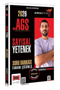 Yargı Yayınları 2026 MEB-AGS Anka Ekibi Sayısal Yetenek Tamamı Çözümlü Soru Bankası