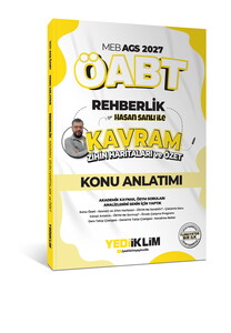 Yediiklim 2027 MEB AGS ÖABT Hasan Sanlı İle Rehberlik Kavram Zihin Haritaları Ve Özet Konu Anlatım