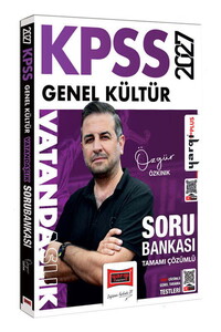 Yargı Yayınları 2027 KPSS Genel Kültür Vatandaşlık Tamamı Çözümlü Soru Bankası