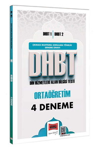 Yargı Yayınları DHBT 1 - DHBT 2 Ortaöğretim 4 Deneme Sınavı