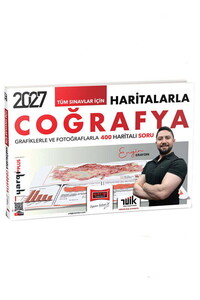 Yargı Yayınları 2027 Tüm Sınavlar İçin Haritalarla Coğrafya Grafiklerle ve Fotoğraflarla 400 Haritalı Soru (Engin Eraydın)