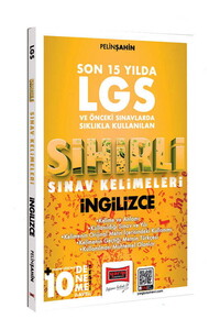 Yargı Yayınları 8.Sınıf LGS Son 15 Yılda Sıklıkla Kullanılan Sihirli Sınav Kelimeleri (İngilizce)