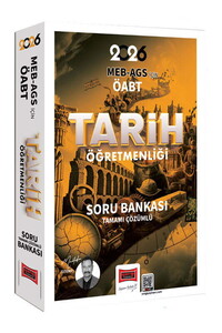 Yargı Yayınları 2026 MEB-AGS ÖABT Tarih Öğretmenliği Tamamı Çözümlü Soru Bankası