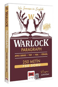 Yargı Yayınları YDT YDS YÖKDİL Warlock Paragraph 250 Metin 750 Soru