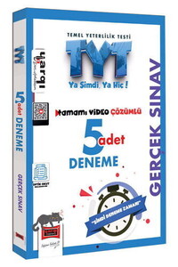 Yargı Yayınları TYT Tamamı Video Çözümlü 5 Deneme Sınavı
