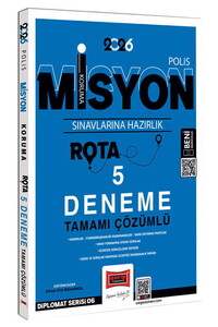 Yargı Yayınları 2026 Polis Misyon Koruma Sınavlarına Hazırlık Tamamı Çözümlü Rota 5 Deneme