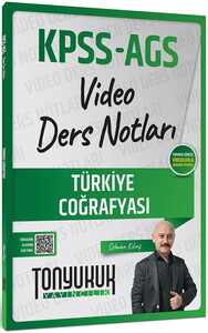 Tonyukuk Yayıncılık 2026 KPSS AGS Türkiye Coğrafyası Video Ders Notları