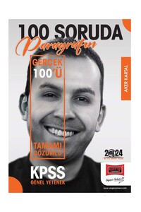 Yargı Yayınları 2024 KPSS 5Yüz 100 Soruda Tamamı Çözümlü Paragrafın Gerçek 100'ü