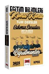 Yargı Yayınları 2024 KPSS Eğitim Bilimleri Öğretmenler Ekibi Tüm Dersler Tamamı Çözümlü Son 10 Yıl Konu Konu Çıkmış Sorular (201
