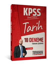 Tonyukuk Yayıncılık KPSS Genel Kültür Tarih Tamamı Çözümlü 18 Deneme