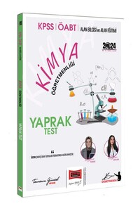 Yargı Yayınları 2024 ÖABT Kimya Yaprak Test
