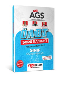 YEDİİKLİM YAYINEVİ MEB AGS Sınıf Öğretmenliği Soru Bankası
