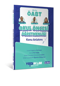 Yediiklim Yayınları 2027 MEB AGS ÖABT Okul Öncesi Öğretmenliği Konu Anlatımı – Cilt 2