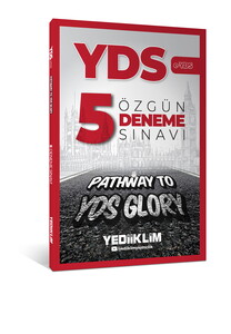 Yediiklim Yayınları Pathway  To YDS  Glory  E-YDS  5 Özgün Deneme Sınavı